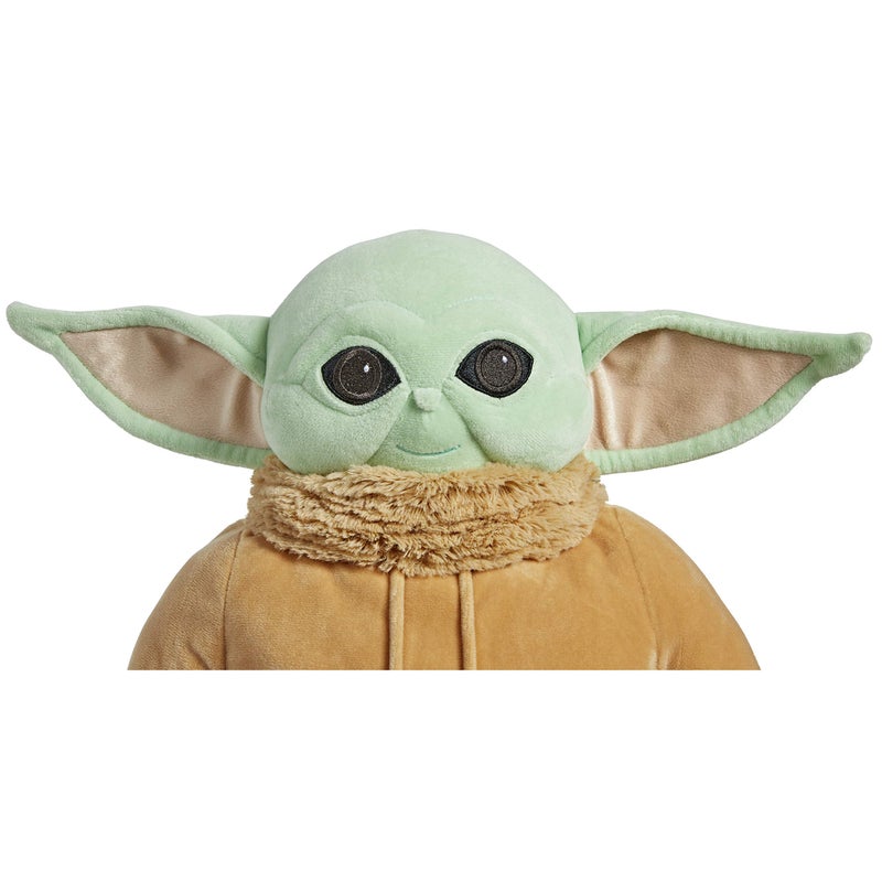 Pillow Pets The Child Grogu Stuffed Animal, Disney Star Wars The Mandalorian Plush Toy, Green - Image 2